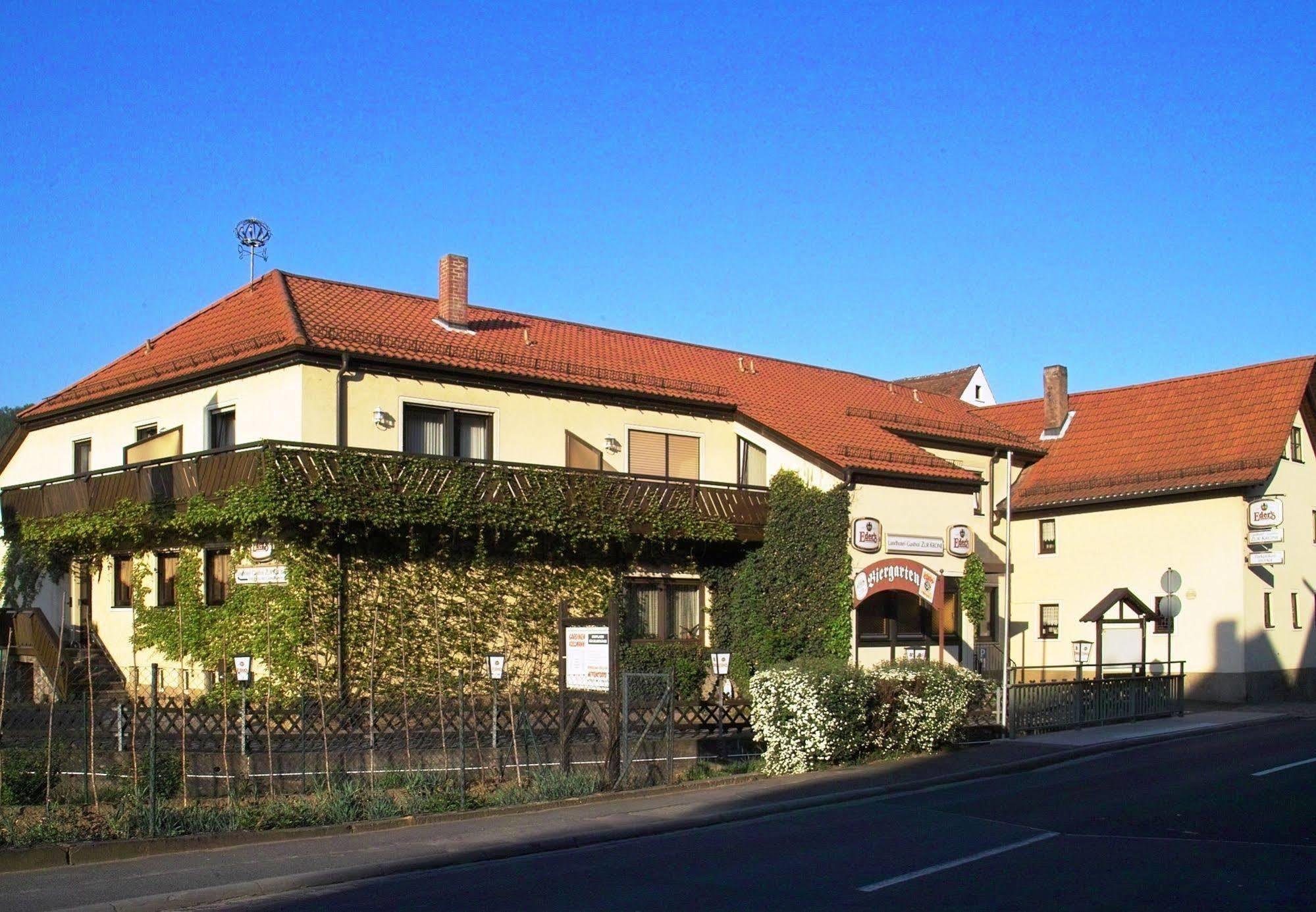 Gasthof Zur Krone Leidersbach Eksteriør bilde